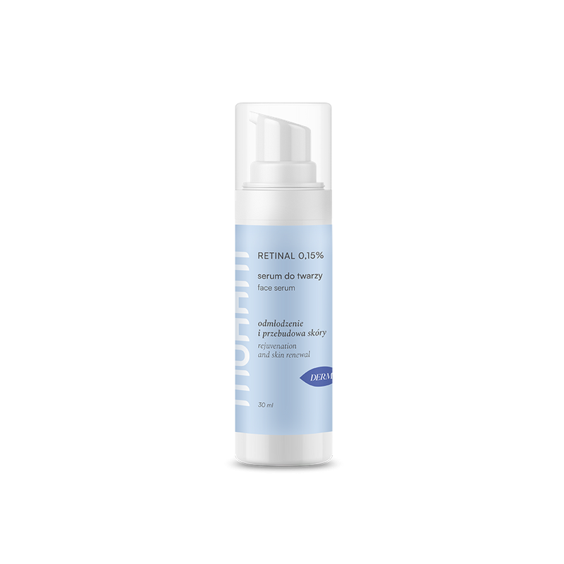 SERUM DO TWARZY ANTI-AGING Z RETINALEM 0,15 % 30 ml - MOHANI