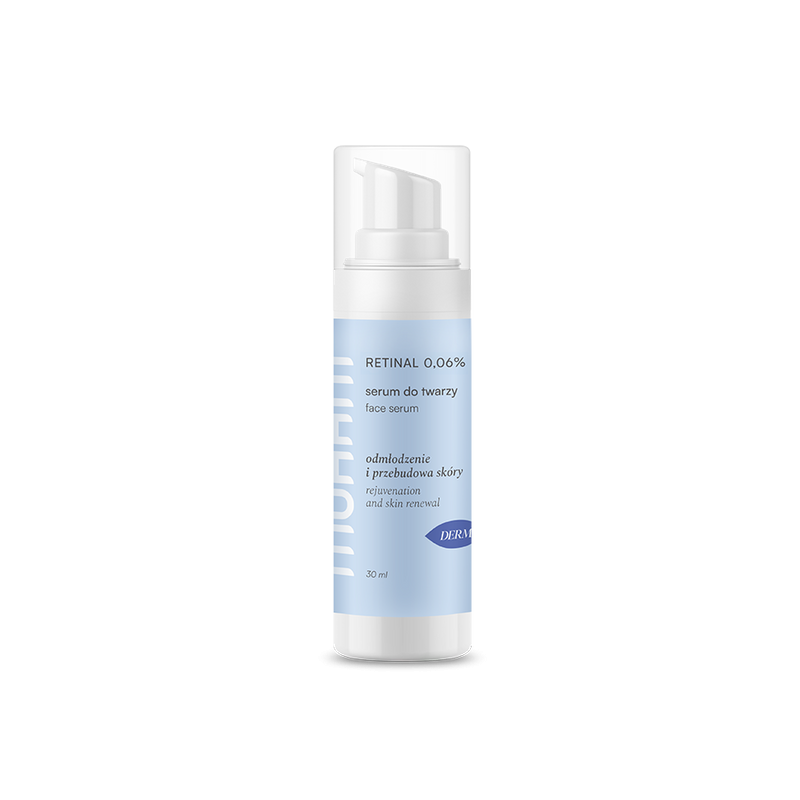 SERUM DO TWARZY ANTI-AGING Z RETINALEM 0,06 % 30 ml - MOHANI