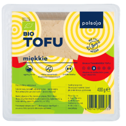 TOFU NATURALNE MIĘKKIE BIO 400 g - WELL WELL