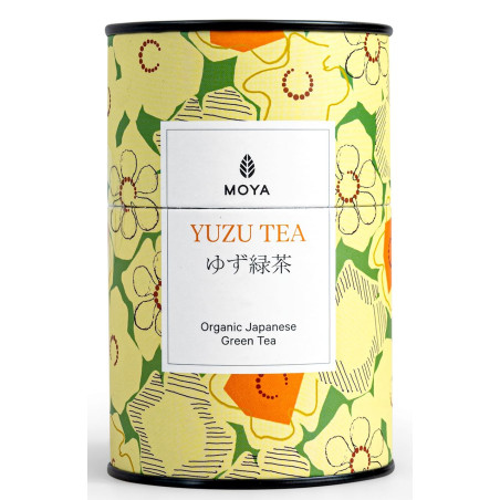 HERBATA ZIELONA YUZU JAPOŃSKA BIO 60 g - MOYA MATCHA