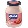 JOGURT KREMOWY TRUSKAWKA - MALINA BIO 500 g (SŁOIK) - SOBBEKE