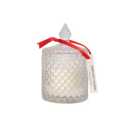 ŚWIECA SOJOWA ZAPACHOWA ŚWIĄTECZNY CZAS W KRYSZTALE 250 ml - YOUR CANDLE (PRODUKT SEZONOWY)