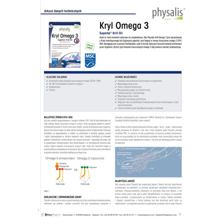 KRYL OMEGA 3 30 KAPSUŁEK - PHYSALIS