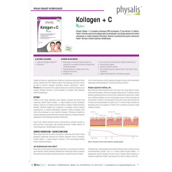 KOLAGEN + WITAMINA C 60 TABLETEK - PHYSALIS