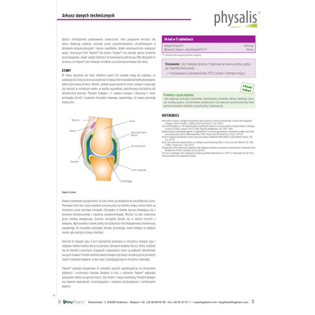 KOLAGEN + WITAMINA C 60 TABLETEK - PHYSALIS