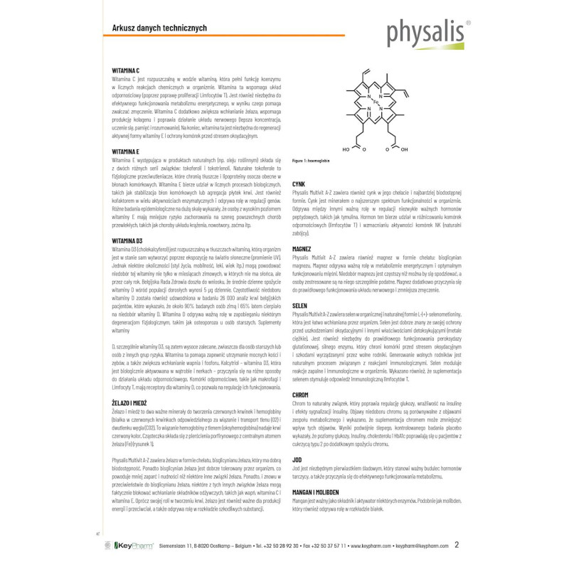 MULTIVIT A - Z 45 TABLETEK - PHYSALIS