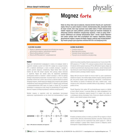 MAGNEZ FORTE 60 TABLETEK - PHYSALIS