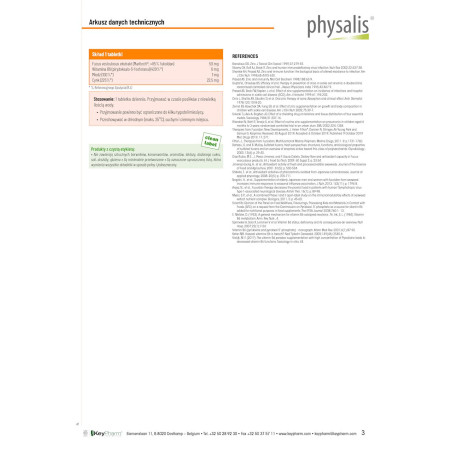 CYNK FORTE 30 TABLETEK - PHYSALIS