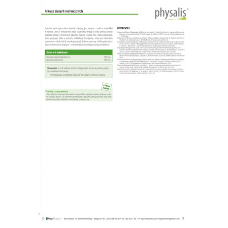 CHLORELLA + SPIRULINA BIO 200 TABLETEK - PHYSALIS