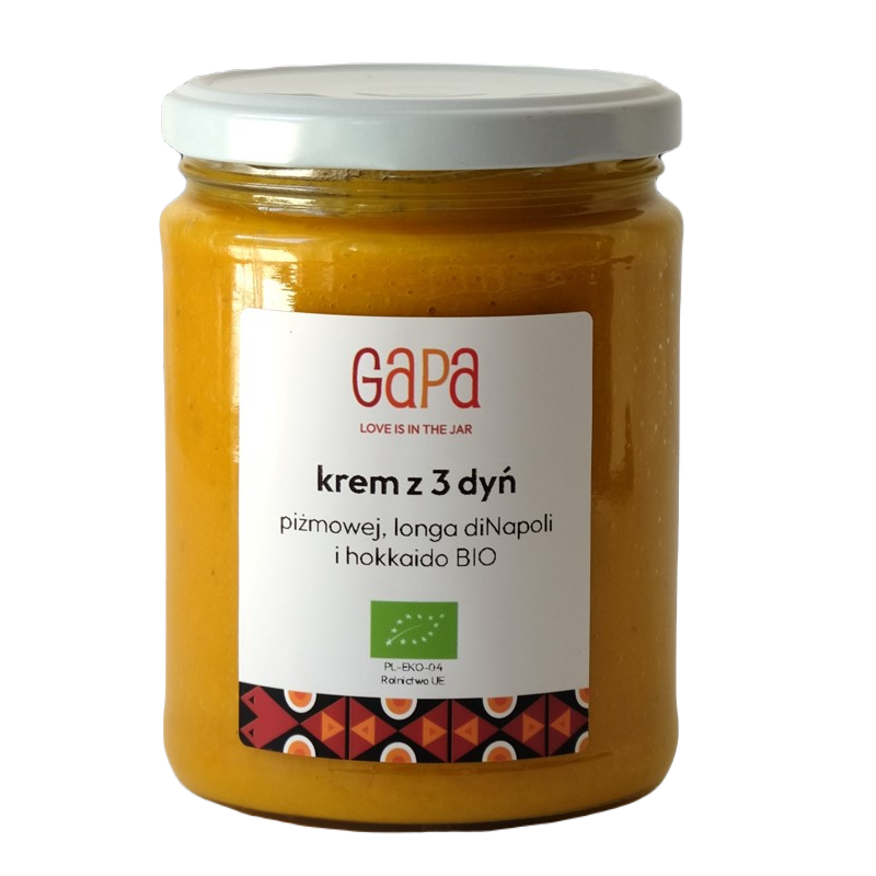 KREM Z TRZECH DYŃ - PIŻMOWEJ, LUNGA DI NAPOLI, HOKKAIDO BIO 450 g - GAPA