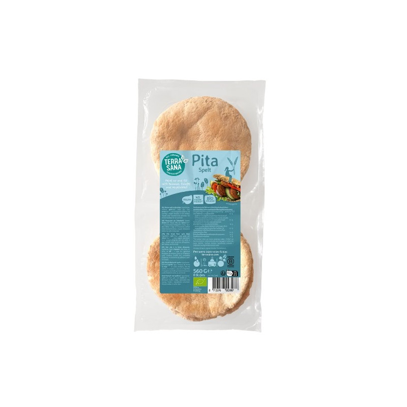 CHLEB PITA ORKISZOWY BIO 560 g - TERRASANA