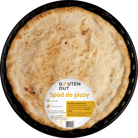 SPÓD DO PIZZY BEZGLUTENOWY 230 g - GLUTEN OUT