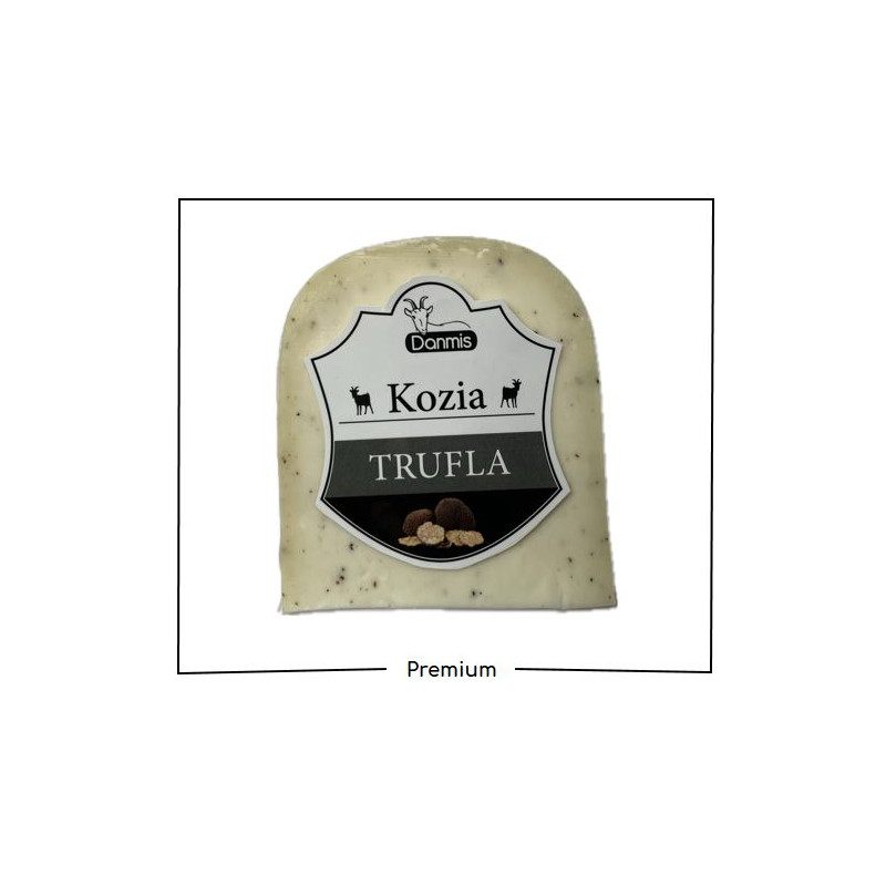 KOZI SER DOJRZEWAJĄCY Z TRUFLAMI 200 g - DANMIS
