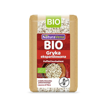 GRYKA EKSPANDOWANA BEZGLUTENOWA BIO 80 g - NATURAVENA