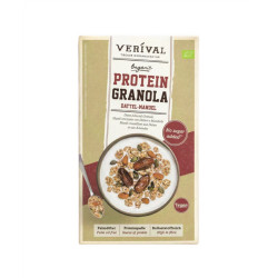 GRANOLA PROTEINOWA Z DAKTYLAMI I MIGDAŁAMI BEZ DODATKU CUKRÓW BIO 325 g - VERIVAL