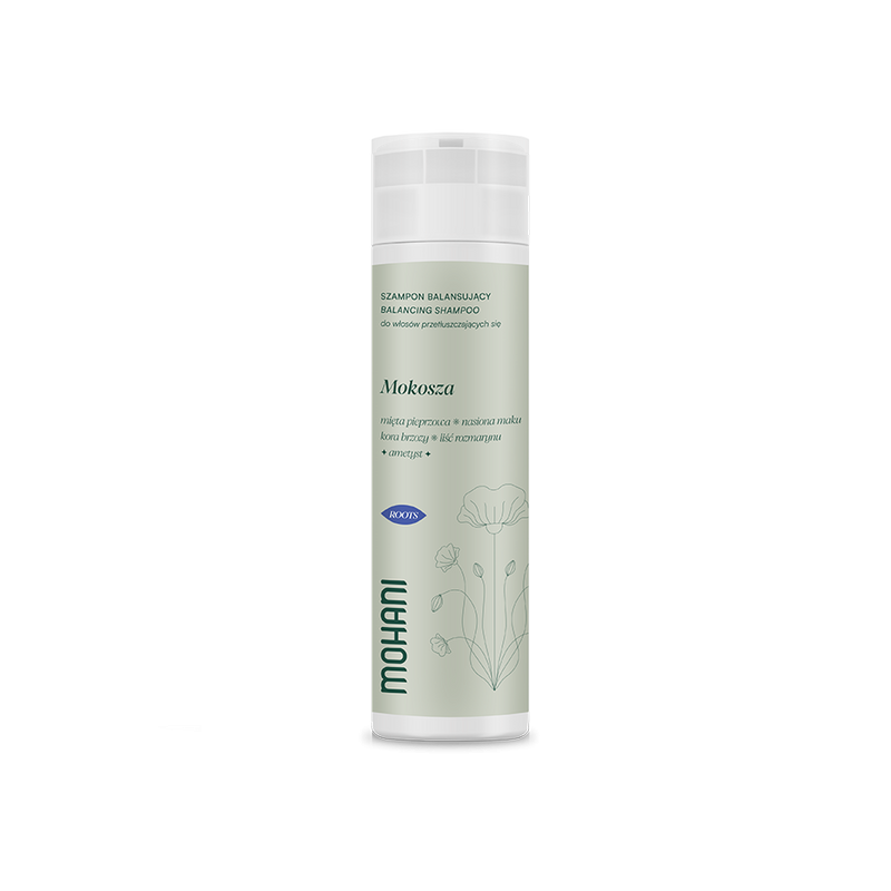 SZAMPON BALANSUJACY DO WŁOSÓW PRZETŁUSZCZAJĄCYCH SIĘ MOKOSZA 250 ml - MOHANI