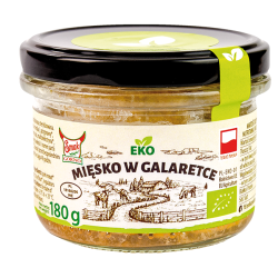 MIĘSKO W GALARETCE BIO 180 g - SMAK EKO