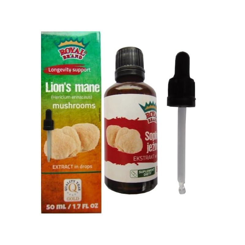 EKSTRAKT Z GRZYBÓW SOPLÓWKI JEŻOWATEJ 50 ml - ROYAL BRAND