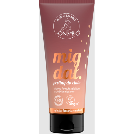 PEELING DO CIAŁA MIGDAŁ 200 ml - ONLYBIO BODY IN BALANCE