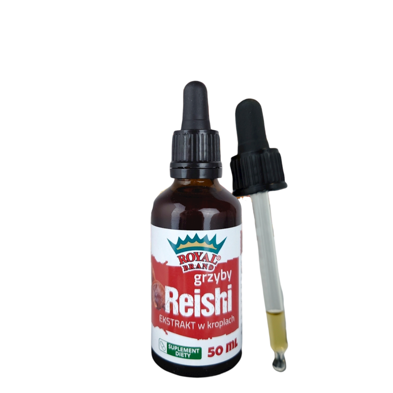 EKSTRAKT Z GRZYBÓW REISHI 50 ml - ROYAL BRAND