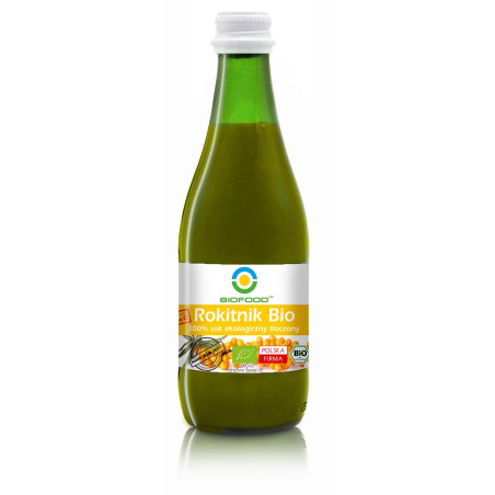 SOK Z ROKITNIKA NFC BEZGLUTENOWY BIO 300 ml - BIO FOOD