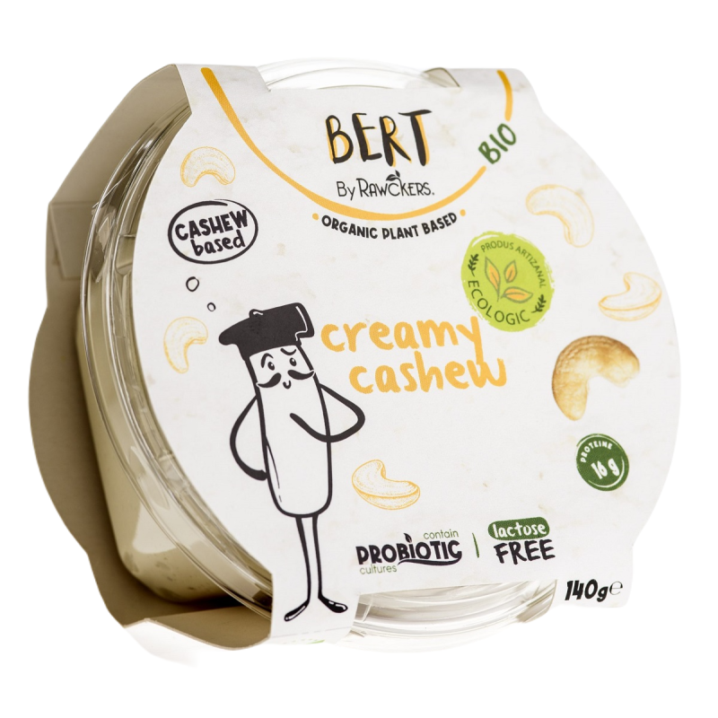 WEGAŃSKA ALTERNATYWA DLA SERKA ŚMIETANKOWEGO BIO 140 g - BERT