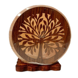 LAMPA SOLNA W MOTYWEM DRZEWA ok. 4 kg - HIMALAYAN SALT