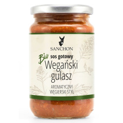 GULASZ WEGAŃSKI BEZGLUTENOWY BIO 330 ml - SANCHON