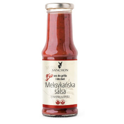 SOS MEKSYKAŃSKA SALSA BEZGLUTENOWY BIO 210 ml - SANCHON