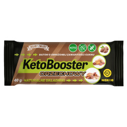 BATON ORZECHOWY "KETO BOOSTER" BEZGLUTENOWY 40 g - ZMIANY ZMIANY