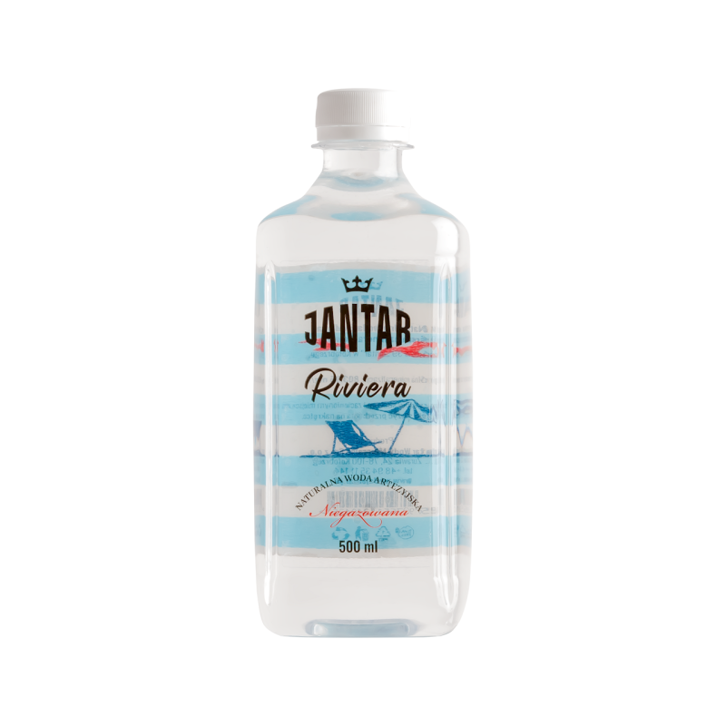 WODA ARTEZYJSKA NIEGAZOWANA RIVIERA 500 ml - JANTAR