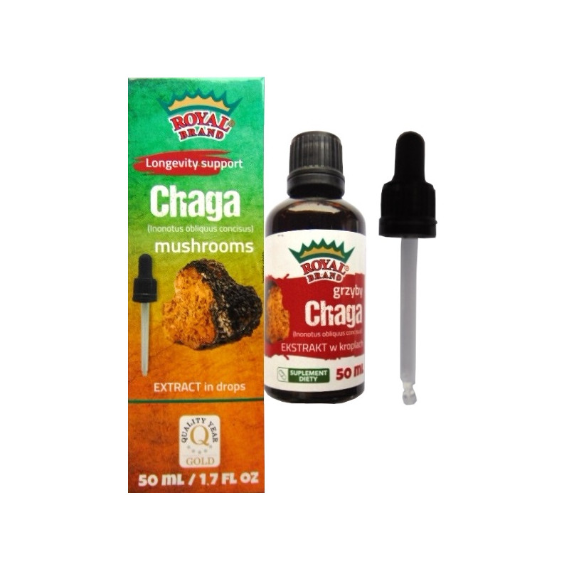 EKSTRAKT Z GRZYBÓW CHAGA 50 ml - ROYAL BRAND