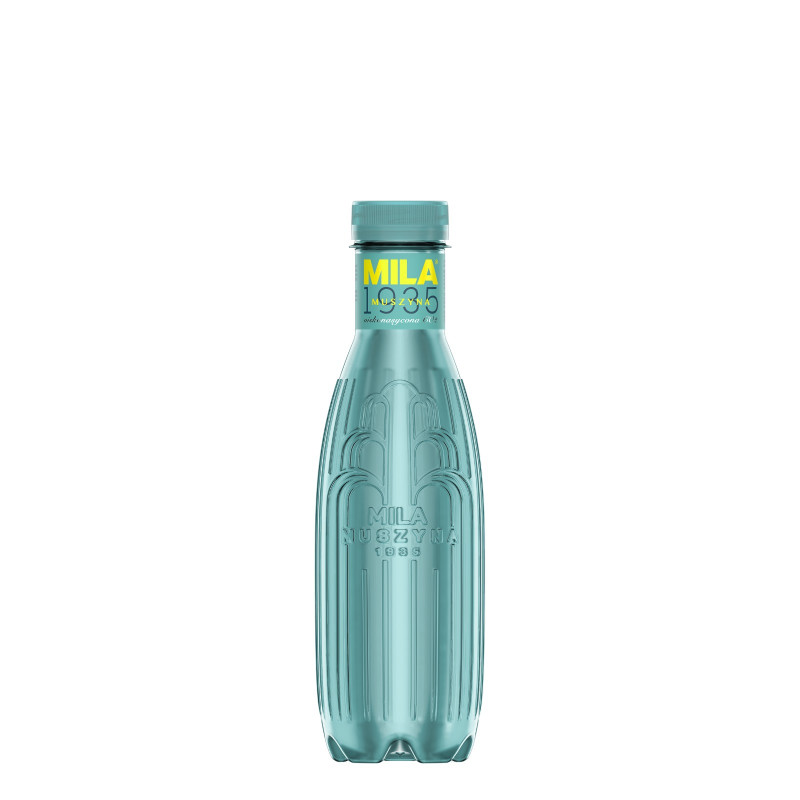 NATURALNA WODA MINERALNA NISKOGAZOWANA WYSOKOZMINERALIZOWANA 500 ml - MILA MUSZYNA