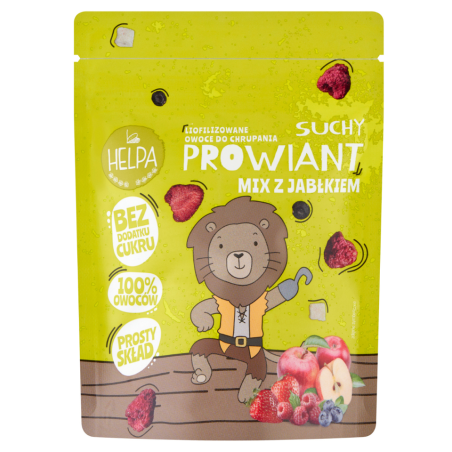 SUCHY PROWIANT (LIOFILIZOWANE OWOCE MIX) 20 g - HELPA