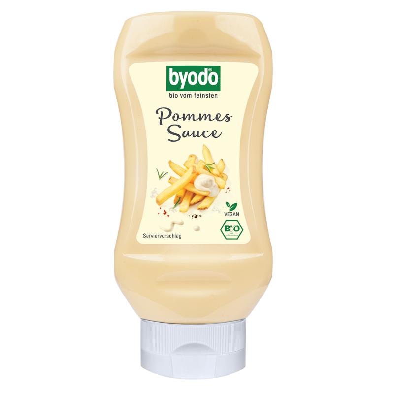 SOS KREMOWY DO FRYTEK BEZGLUTENOWY BIO 300 ml - BYODO