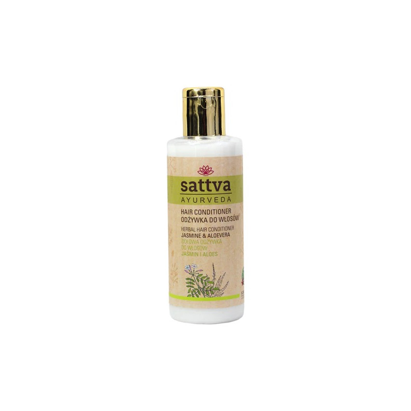 ODŻYWKA DO WŁOSÓW JAŚMIN I ALOES 210 ml - SATTVA (AYURVEDA)