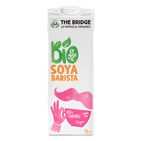 NAPÓJ SOJOWY BARISTA BEZGLUTENOWY BIO 1 L - THE BRIDGE