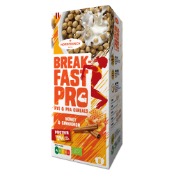 KULKI PROTEINOWE MIODOWO - CYNAMONOWE BIO 150 g - NORDCRUNCH (BREAKFAST PRO)