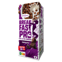 KULKI PROTEINOWE CZEKOLADOWE 150 g - NORDCRUNCH (BREAKFAST PRO)