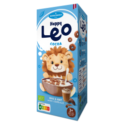 KÓŁKA ZBOŻOWE KAKAOWE DLA DZIECI BIO 150 g - NORDCRUNCH (HAPPY LEO)