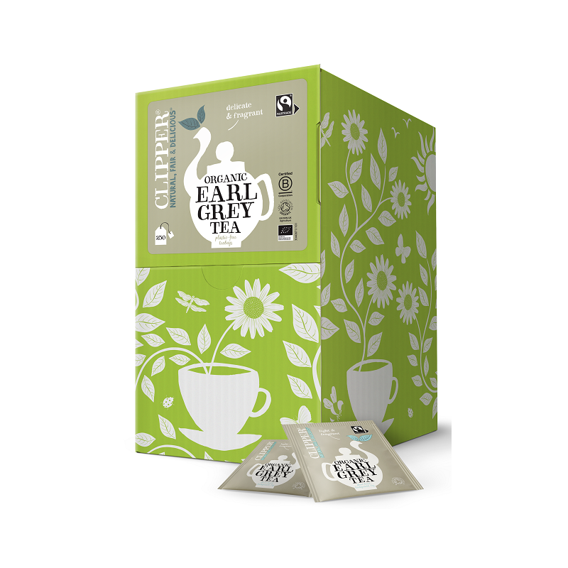 HERBATA EARL GREY FAIR TRADE BIO (250 x 2,0 g) 500 g - CLIPPER