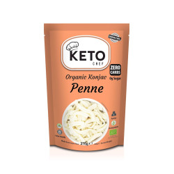 MAKARON (KONJAC) PENNE BEZGLUTENOWY BIO 270 g (200 g) - KETO CHEF (BETTER THAN FOODS)