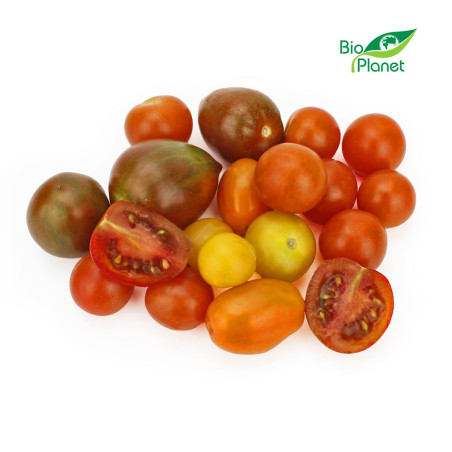 OPAKOWANIE ZBIORCZE (kg) - POMIDORY KOKTAJLOWE MIX ŚWIEŻE BIO (około 2 kg) OPAKOWANIE ZBIORCZE (kg) - POMIDORY KOKTAJLOWE MIX ŚWIEŻE BIO (około 2 kg)