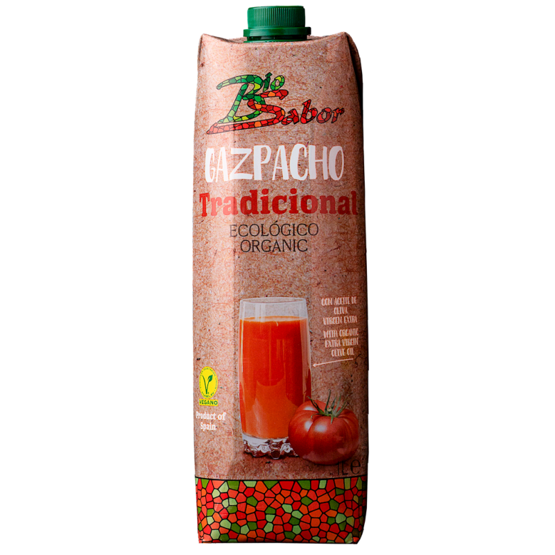 GAZPACHO (HISZPAŃSKA ZUPA WARZYWNA) BIO 1 L - BIOSABOR