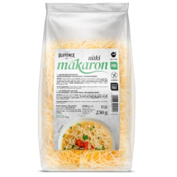 MAKARON NITKI NISKOBIAŁKOWY BEZGLUTENOWY 250 g - GLUTENEX