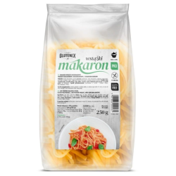 MAKARON WSTĄŻKI NISKOBIAŁKOWY BEZGLUTENOWY 250 g - GLUTENEX