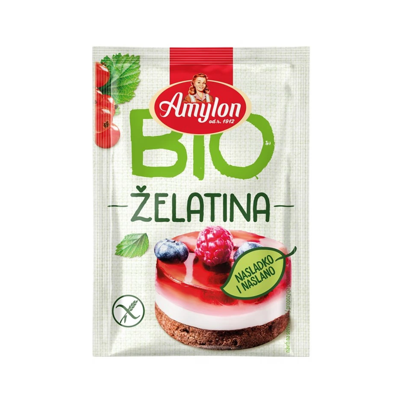 ŻELATYNA W PROSZKU BIO 20 g - AMYLON