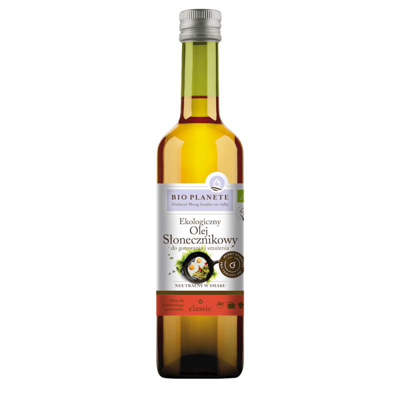 OLEJ DO GOTOWANIA I SMAŻENIA BIO 500 ml - BIO PLANETE