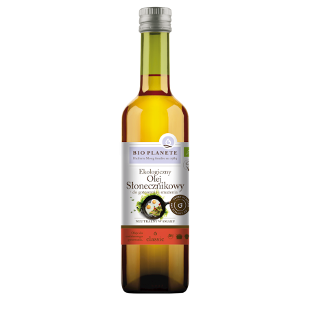 OLEJ DO GOTOWANIA I SMAŻENIA BIO 500 ml - BIO PLANETE