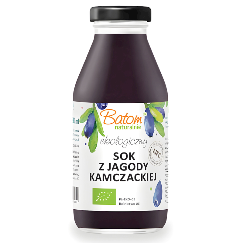 SOK Z JAGODY KAMCZACKIEJ NFC BIO 330 ml - BATOM